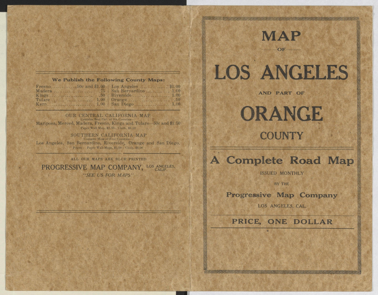 This old map of California, Los Angeles County,  was created by  in 1911