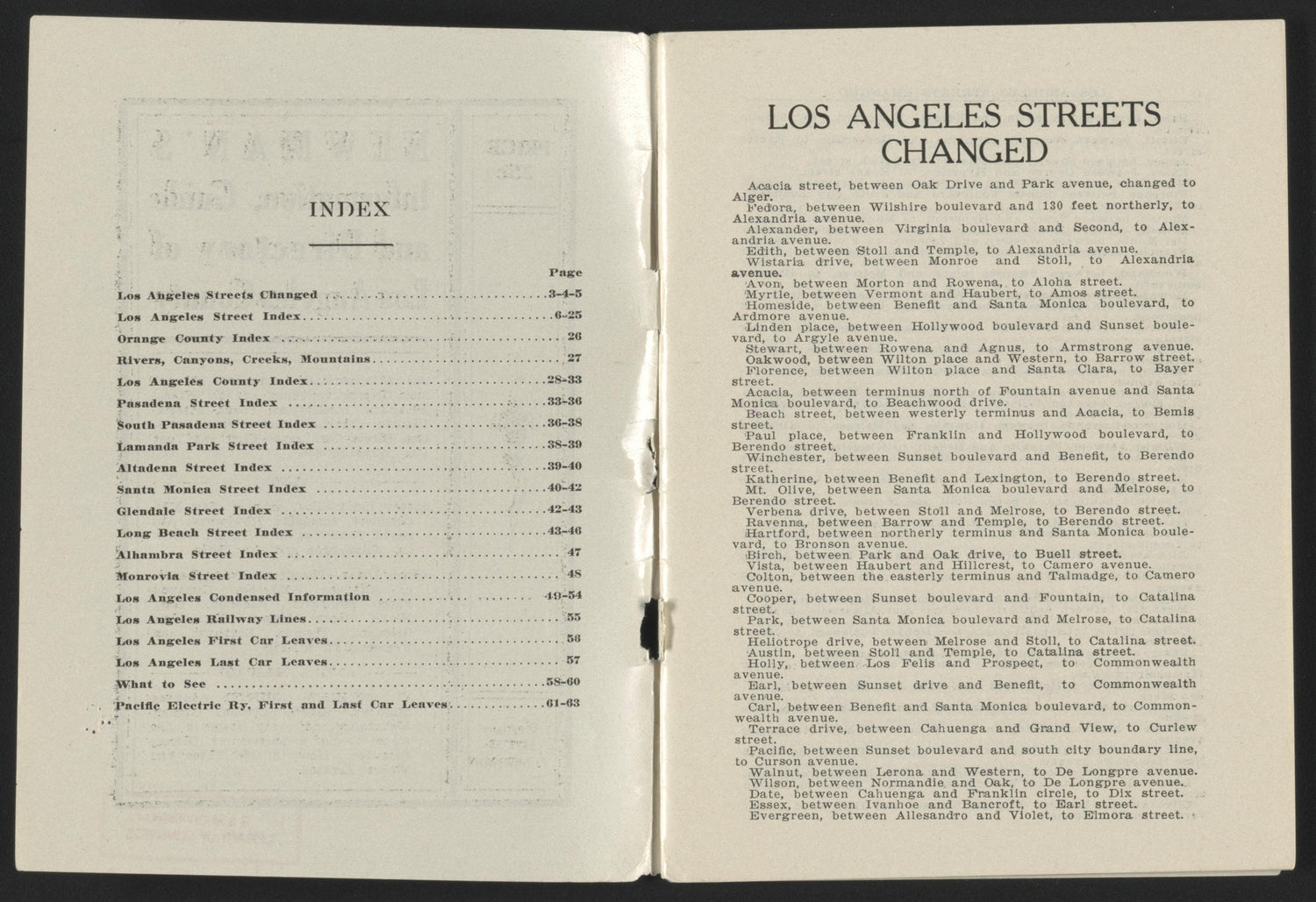 CA Drawer 152, Folder 05, Item 06 (Part 02) from Maps of California--counties Los Angeles 1911-1922 by Relic Map Company