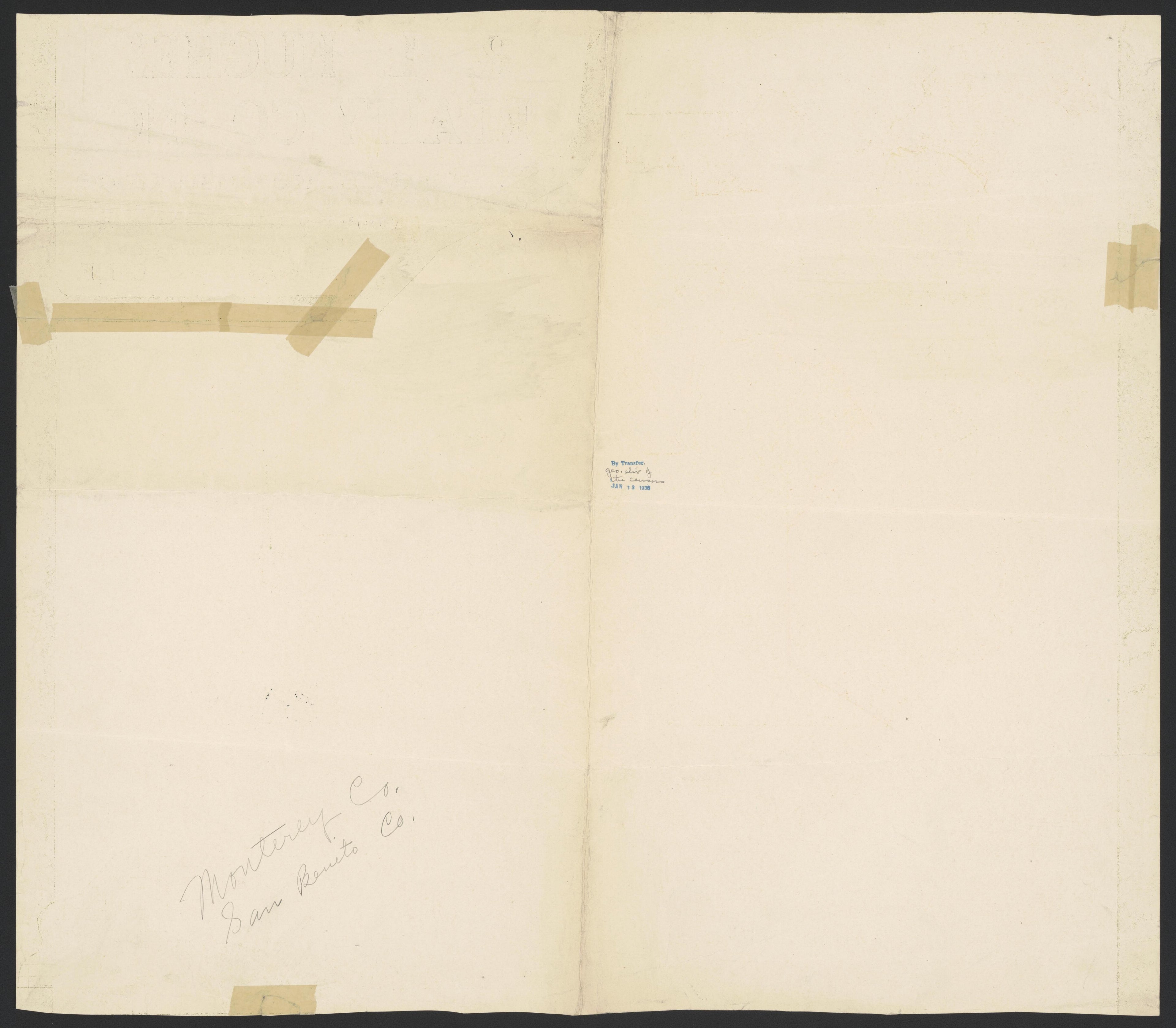 This old map of California, Monterrey County,  was created by  in 1850