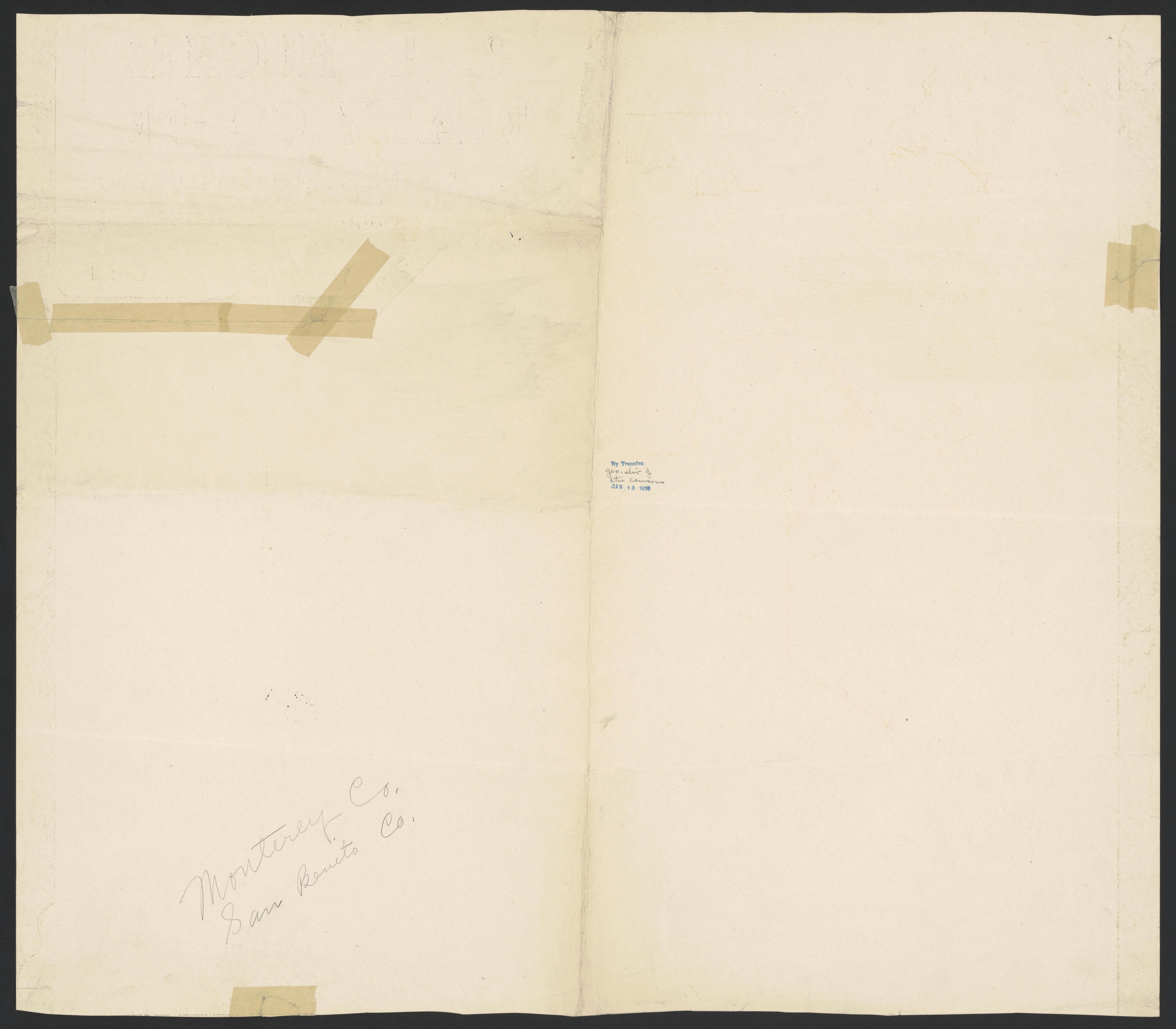 This old map of California, Monterrey County,  was created by  in 1850