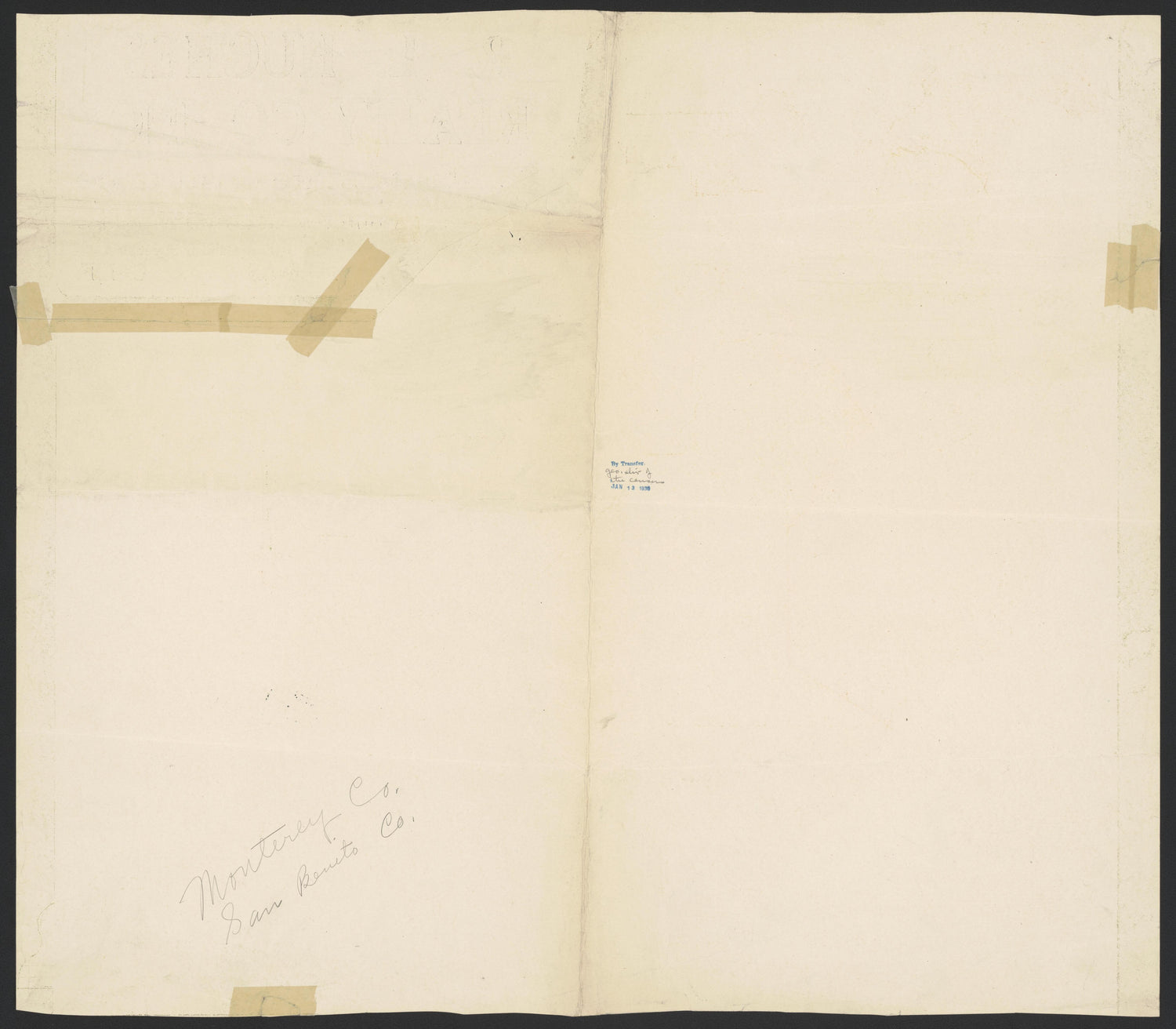 This old map of California, Monterrey County,  was created by  in 1850