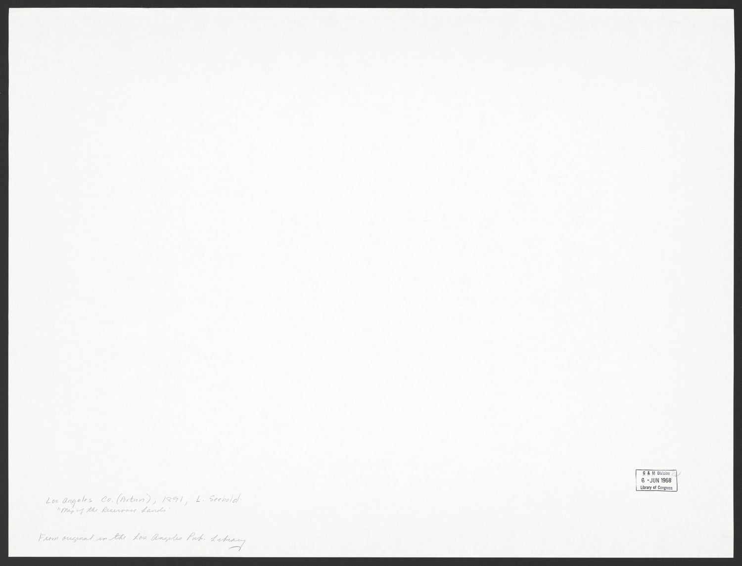 This old map of California, Los Angeles County,  was created by  in 1850