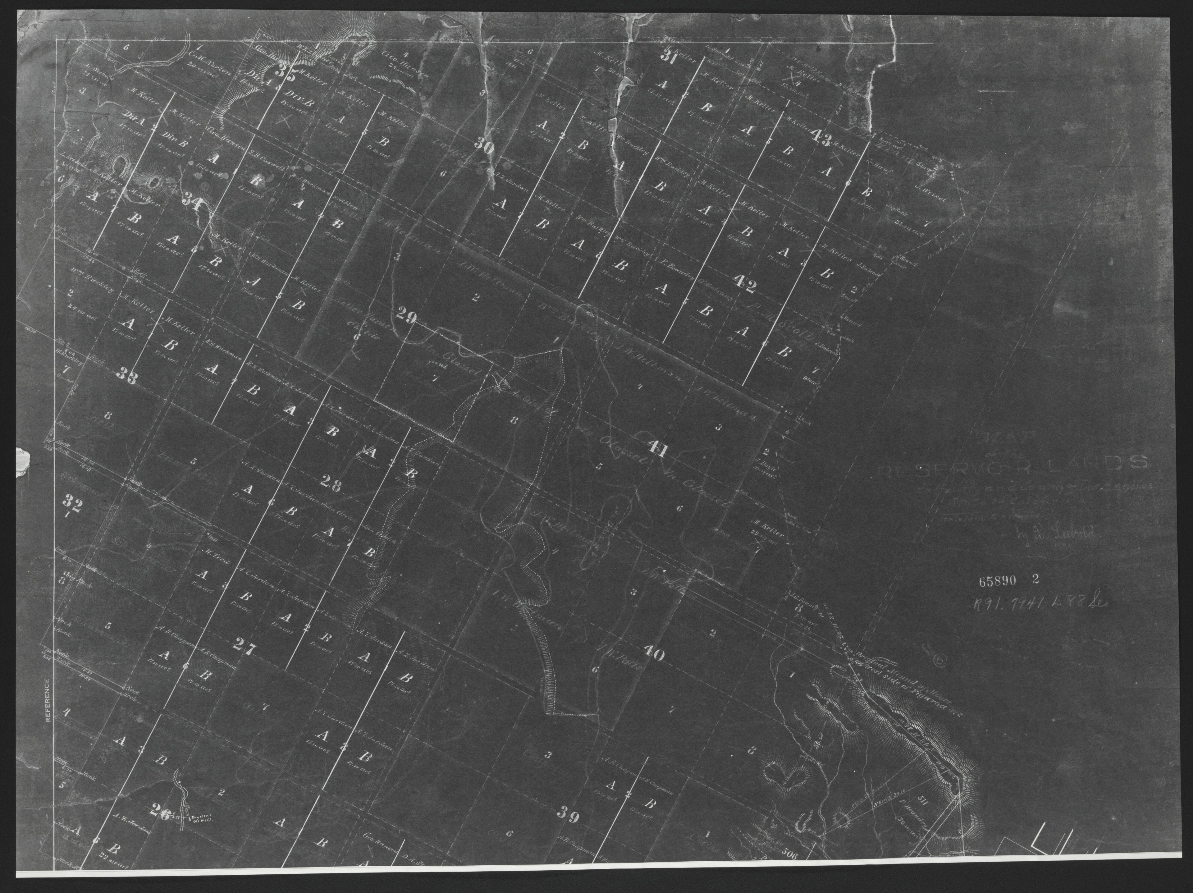 This old map of California, Los Angeles County,  was created by  in 1850