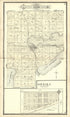 Map of Baker; Osceola from Standard Atlas of Kingsbury County, South Dakota : Including a Plat Book of the Villages, Cities and Townships of the County, Map of the State, United States and World : Patrons Directory, … 1909 by Relic Map Company