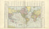 Map of the World On Mercator&