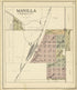 Manilla, Nishnabotny Township from Standard Atlas of Crawford County, Iowa : Including a Plat Book of the Villages, Cities and Townships of the County, Map of the State, United States and World, Patrons Directory, Reference Business … 1908 by Relic Map Company