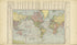 Map of the World from Standard Atlas of Crawford County, Iowa : Including a Plat Book of the Villages, Cities and Townships of the County, Map of the State, United States and World, Patrons Directory, Reference Business … 1908 by Relic Map Company