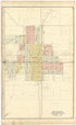 Grant City from Standard Atlas of Worth County, Missouri : Including a Plat Book of the Villages, Cities and Townships of the County, Map of the State, United States and World, Patrons Directory, Reference Business … 1902 by Relic Map Company