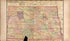 North Dakota from Standard Atlas of Foster County, North Dakota : Including a Plat Book of the Villages, Cities and Townships of the County, Map of the State, United States and World : Patrons Directory, … 1910 by Relic Map Company
