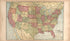 United States from Standard Atlas of Foster County, North Dakota : Including a Plat Book of the Villages, Cities and Townships of the County, Map of the State, United States and World : Patrons Directory, … 1910 by Relic Map Company