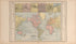 Chart of the World from Standard Atlas of Livingston County, Michigan : Including a Plat Book of the Villages, Cities and Townships of the County, Map of the State, United States and World, Farmers Directory, Reference Business … 1895 by Relic Map Company
