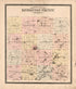 Livingston County from Standard Atlas of Livingston County, Michigan : Including a Plat Book of the Villages, Cities and Townships of the County, Map of the State, United States and World, Farmers Directory, Reference Business … 1895 by Relic Map Company