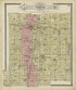 Map of North Township from Standard Atlas of Marshall County, Indiana : Including a Plat Book of the Villages, Cities and Townships of the County, Map of the State, United States and World, Patrons Directory, Reference Business … 1908 by Relic Map Company
