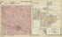 Map of Bourbon Township, Breman, North Salem and Jno. H. Murray Subdivision from Standard Atlas of Marshall County, Indiana : Including a Plat Book of the Villages, Cities and Townships of the County, Map of the State, United States and World, Patrons... by Relic Map Company