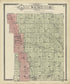 Map of Walnut Township from Standard Atlas of Marshall County, Indiana : Including a Plat Book of the Villages, Cities and Townships of the County, Map of the State, United States and World, Patrons Directory, Reference Business … 1908 by Relic Map Company