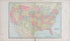 United States from Standard Atlas of Audubon County, Iowa : Including a Plat Book of the Villages, Cities and Townships of the County, Map of the State, United States and World, Patrons Directory, Reference Business … 1900 by Relic Map Company