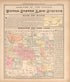 Analysis of the System of United States Land Surveys from Standard Atlas of Washtenaw County, Michigan : Including a Plat Book of the Villages, Cities and Townships of the County, Map of the State, United States and World, Farmers Directory, Reference... by Relic Map Company