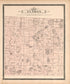 Map of Lyndon from Standard Atlas of Washtenaw County, Michigan : Including a Plat Book of the Villages, Cities and Townships of the County, Map of the State, United States and World, Farmers Directory, Reference Business … 1895 by Relic Map Company