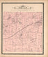 Map of Sylvan from Standard Atlas of Washtenaw County, Michigan : Including a Plat Book of the Villages, Cities and Townships of the County, Map of the State, United States and World, Farmers Directory, Reference Business … 1895 by Relic Map Company