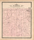 Map of Saline from Standard Atlas of Washtenaw County, Michigan : Including a Plat Book of the Villages, Cities and Townships of the County, Map of the State, United States and World, Farmers Directory, Reference Business … 1895 by Relic Map Company