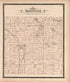 Map of Bridgewater from Standard Atlas of Washtenaw County, Michigan : Including a Plat Book of the Villages, Cities and Townships of the County, Map of the State, United States and World, Farmers Directory, Reference Business … 1895 by Relic Map Company