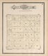Map of Pleasant Township from Standard Atlas of Jerauld County, South Dakota : Including a Plat Book of the Villages, Cities and Townships of the County, Map of the State, United States and World, Patrons Directory, Reference … 1909 by Relic Map Company