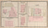 Alpena; Crow Lake; Lane; Sulphur Springs; Waterbury from Standard Atlas of Jerauld County, South Dakota : Including a Plat Book of the Villages, Cities and Townships of the County, Map of the State, United States and World, Patrons Directory, Referenc... by Relic Map Company