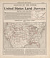 Analysis of the System of United States Land Surveys from Standard Atlas of Jerauld County, South Dakota : Including a Plat Book of the Villages, Cities and Townships of the County, Map of the State, United States and World, Patrons Directory, Referen... by Relic Map Company
