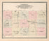 Outline Map of Jerauld County, South Dakota from Standard Atlas of Jerauld County, South Dakota : Including a Plat Book of the Villages, Cities and Townships of the County, Map of the State, United States and World, Patrons Directory, Reference … 1909 by Relic Map Company