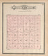 Map of Blaine Township from Standard Atlas of Jerauld County, South Dakota : Including a Plat Book of the Villages, Cities and Townships of the County, Map of the State, United States and World, Patrons Directory, Reference … 1909 by Relic Map Company