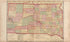 South Dakota from Standard Atlas of Douglas County, South Dakota : Including a Plat Book of the Villages, Cities and Townships of the County, Map of the State, United States and World, Patrons Directory, Reference … 1909 by Relic Map Company
