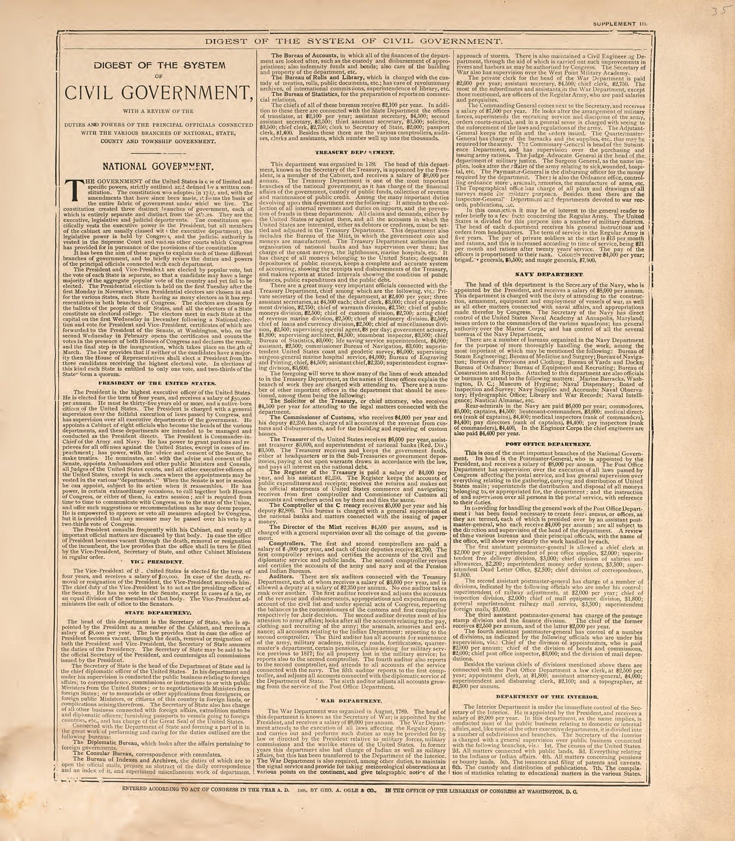 This old map of Douglas County, South Dakota,  was created by Geo. A. Ogle &amp; Co in 1909