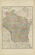 Wisconsin from Plat Book of Washington and Ozaukee Counties, Wisconsin : Compiled from County Records and Actual Surveys 1915 by Relic Map Company