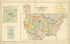 Map Showing the Principal Meridians and Base Lines In the United States from Plat Book of Washington and Ozaukee Counties, Wisconsin : Compiled from County Records and Actual Surveys 1915 by Relic Map Company