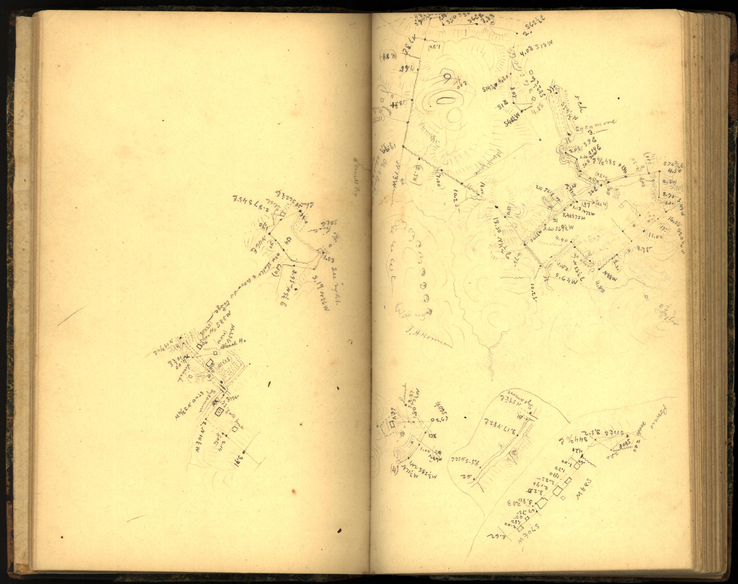 Image 112 of Sketch Book of Jed. Hotchkiss, Capt. &amp; Top. Eng., Hd. Qrs., 2nd Corps, Army of N. Virginia : Virginia from Sketch Book of Jed. Hotchkiss, Capt. &amp; Top. Eng., Hd. Qrs., 2nd Corps, Army of N. Virginia : Virginia 1862 by Relic Map Company
