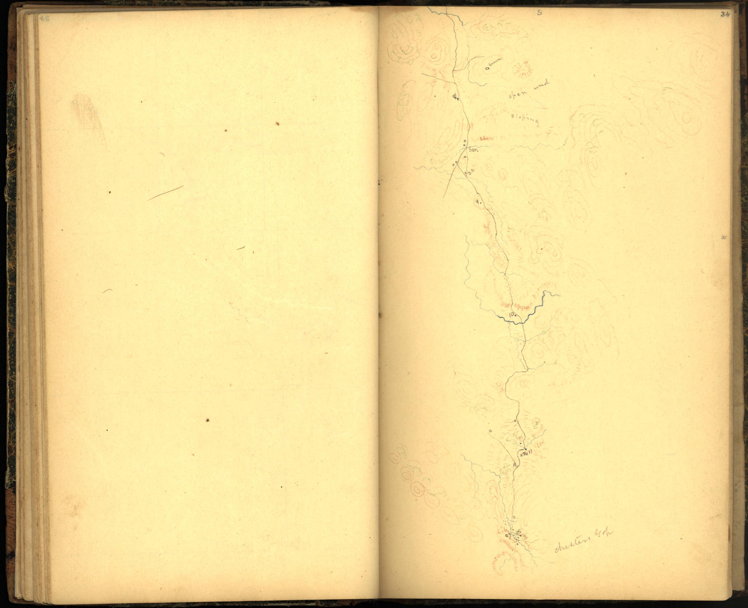 Image 43 of Sketch Book of Jed. Hotchkiss, Capt. &amp; Top. Eng., Hd. Qrs., 2nd Corps, Army of N. Virginia : Virginia from Sketch Book of Jed. Hotchkiss, Capt. &amp; Top. Eng., Hd. Qrs., 2nd Corps, Army of N. Virginia : Virginia 1862 by Relic Map Company
