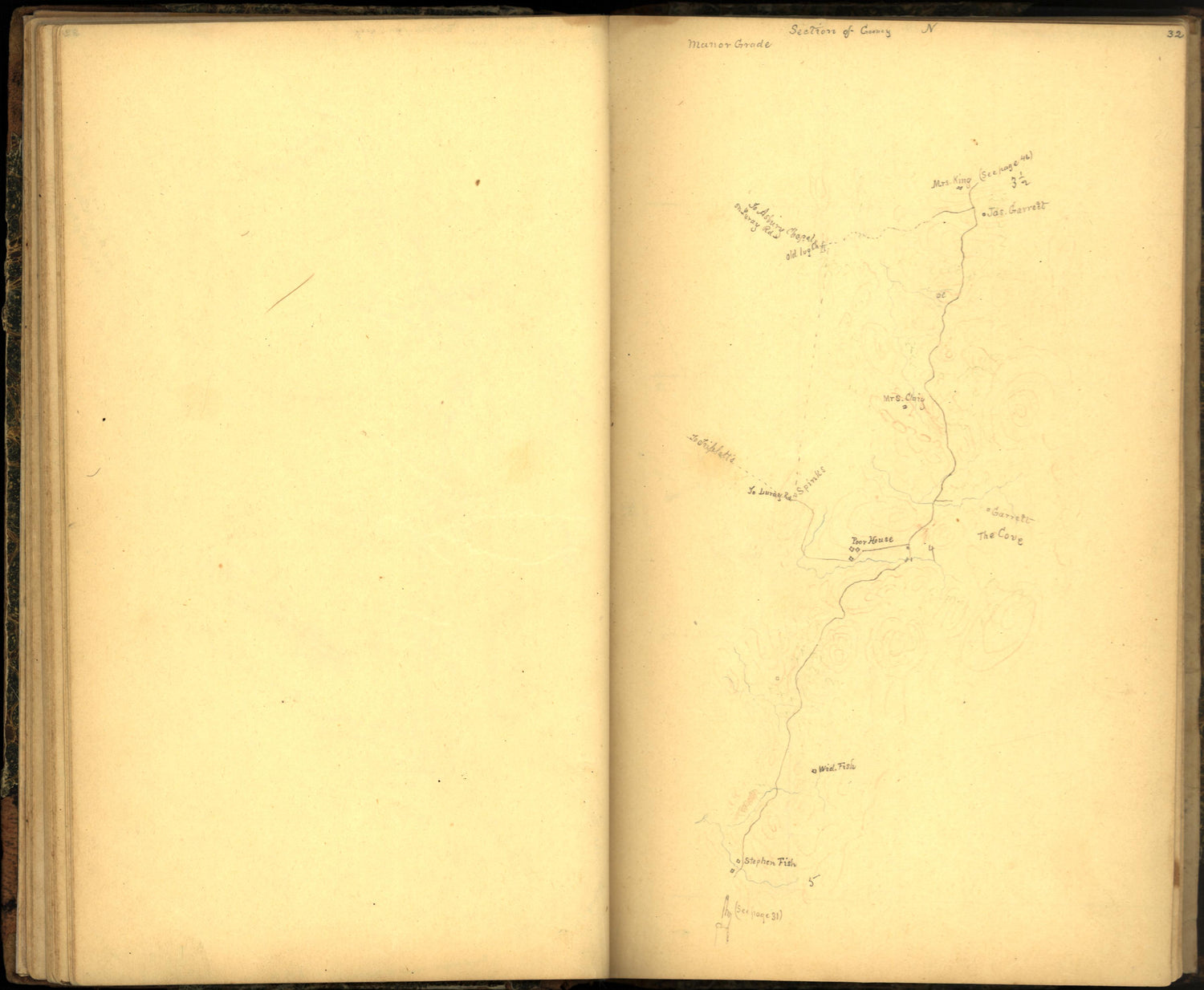 Image 41 of Sketch Book of Jed. Hotchkiss, Capt. &amp; Top. Eng., Hd. Qrs., 2nd Corps, Army of N. Virginia : Virginia from Sketch Book of Jed. Hotchkiss, Capt. &amp; Top. Eng., Hd. Qrs., 2nd Corps, Army of N. Virginia : Virginia 1862 by Relic Map Company