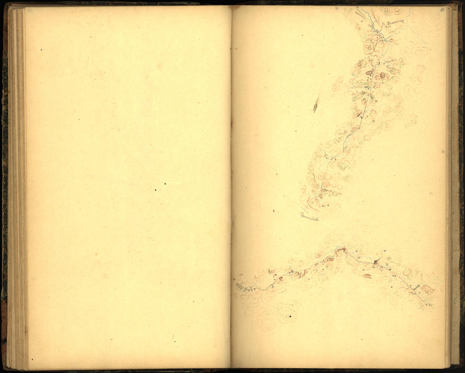 Image 59 of Sketch Book of Jed. Hotchkiss, Capt. &amp; Top. Eng., Hd. Qrs., 2nd Corps, Army of N. Virginia : Virginia from Sketch Book of Jed. Hotchkiss, Capt. &amp; Top. Eng., Hd. Qrs., 2nd Corps, Army of N. Virginia : Virginia 1862 by Relic Map Company