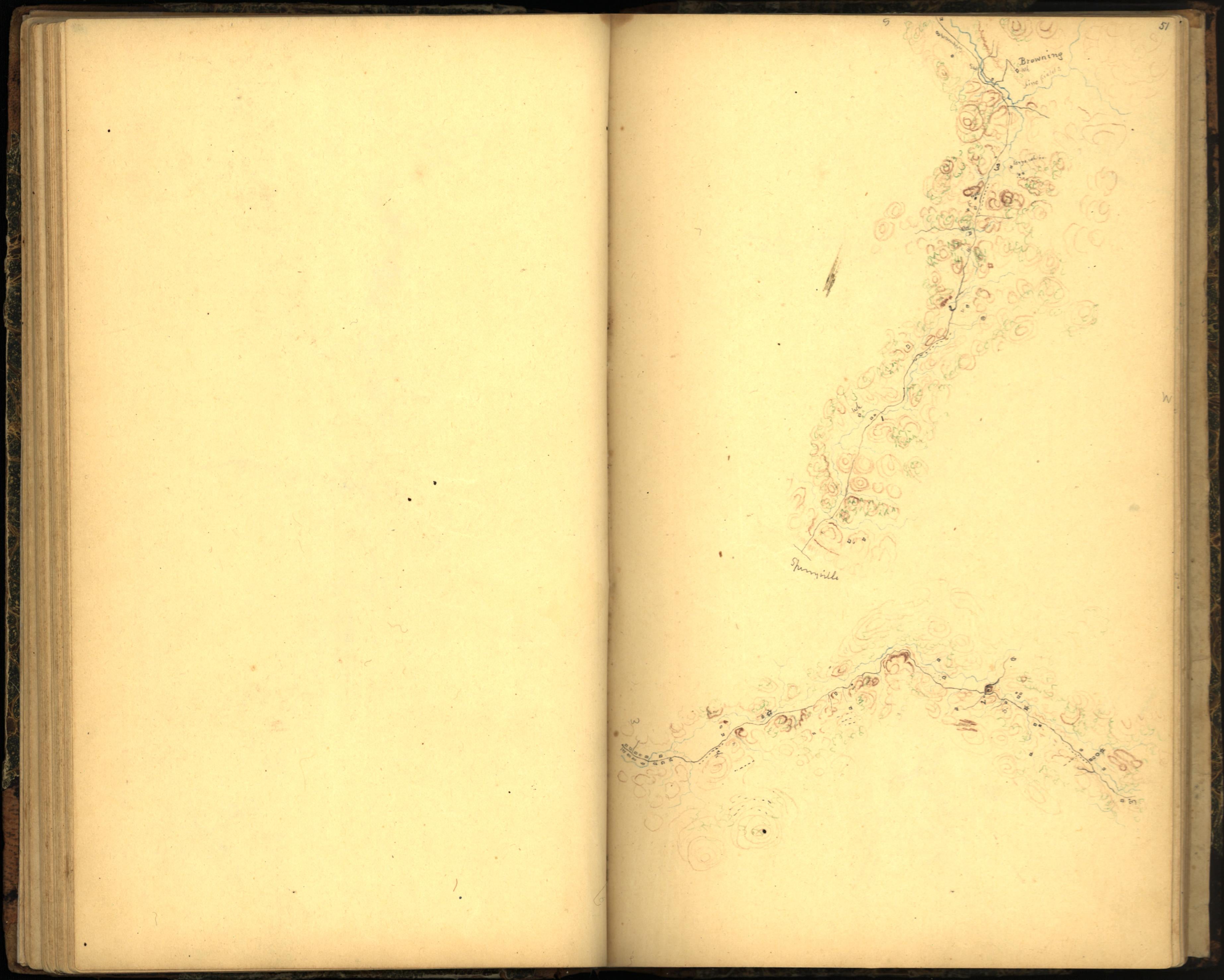 Image 59 of Sketch Book of Jed. Hotchkiss, Capt. &amp; Top. Eng., Hd. Qrs., 2nd Corps, Army of N. Virginia : Virginia from Sketch Book of Jed. Hotchkiss, Capt. &amp; Top. Eng., Hd. Qrs., 2nd Corps, Army of N. Virginia : Virginia 1862 by Relic Map Company