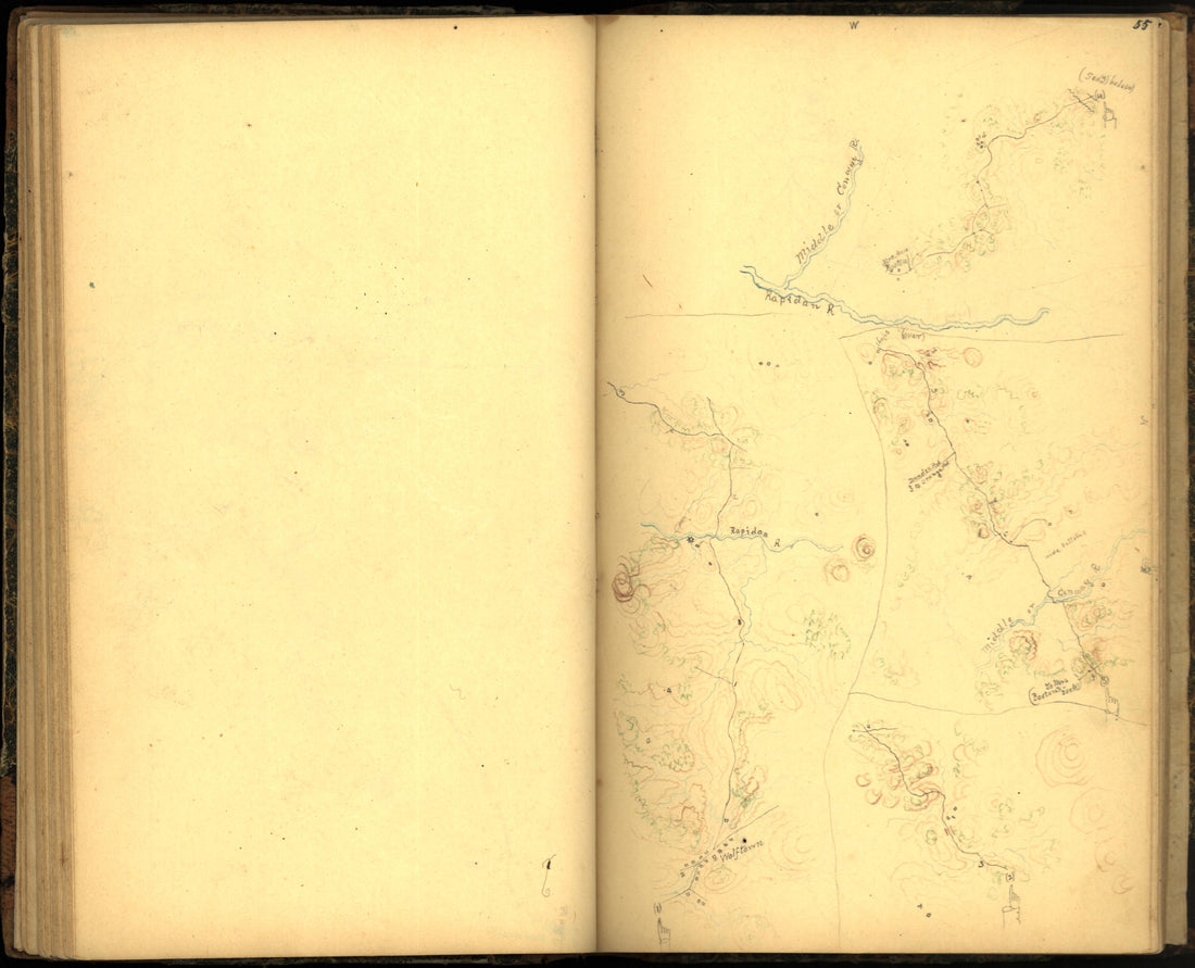 This old map of Maryland, Montgomery County, , Virginia was created by Hotchkiss, Jedediah in 1862
