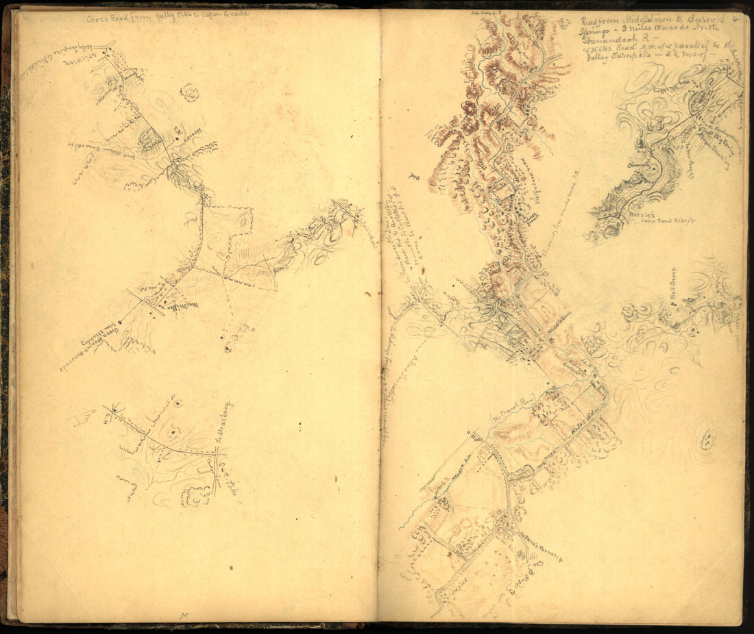 This old map of Maryland, Montgomery County, , Virginia was created by Hotchkiss, Jedediah in 1862