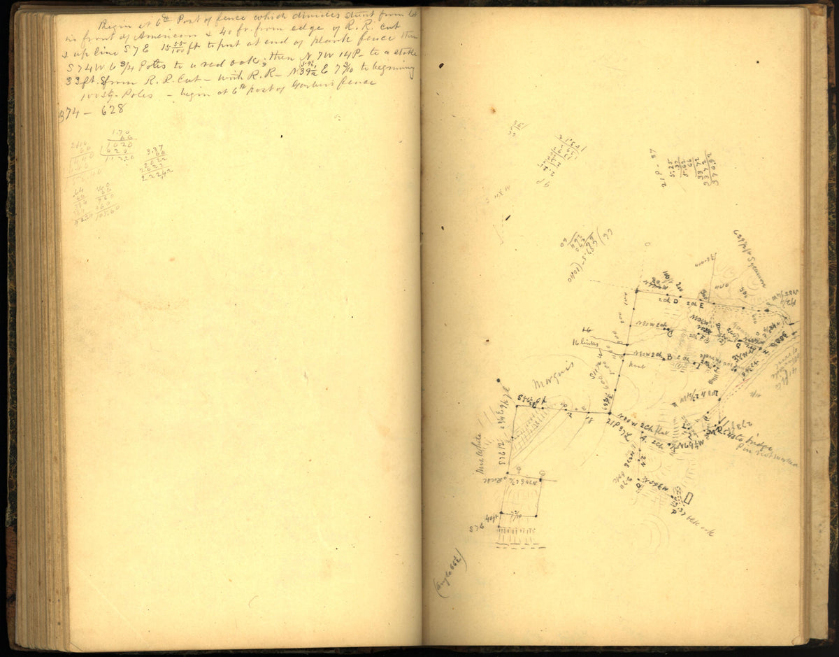 Image 111 of Sketch Book of Jed. Hotchkiss, Capt. &amp; Top. Eng., Hd. Qrs., 2nd Corps, Army of N. Virginia : Virginia from Sketch Book of Jed. Hotchkiss, Capt. &amp; Top. Eng., Hd. Qrs., 2nd Corps, Army of N. Virginia : Virginia 1862 by Relic Map Company