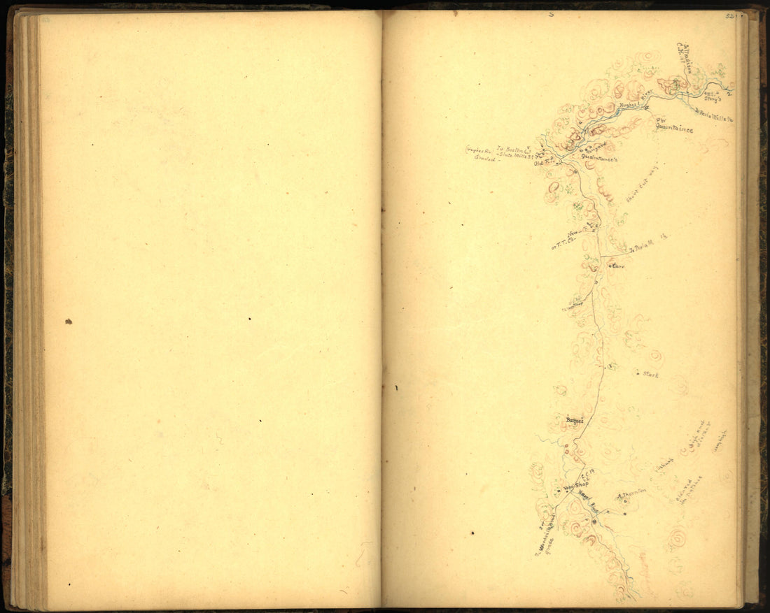 This old map of Maryland, Montgomery County, , Virginia was created by Hotchkiss, Jedediah in 1862