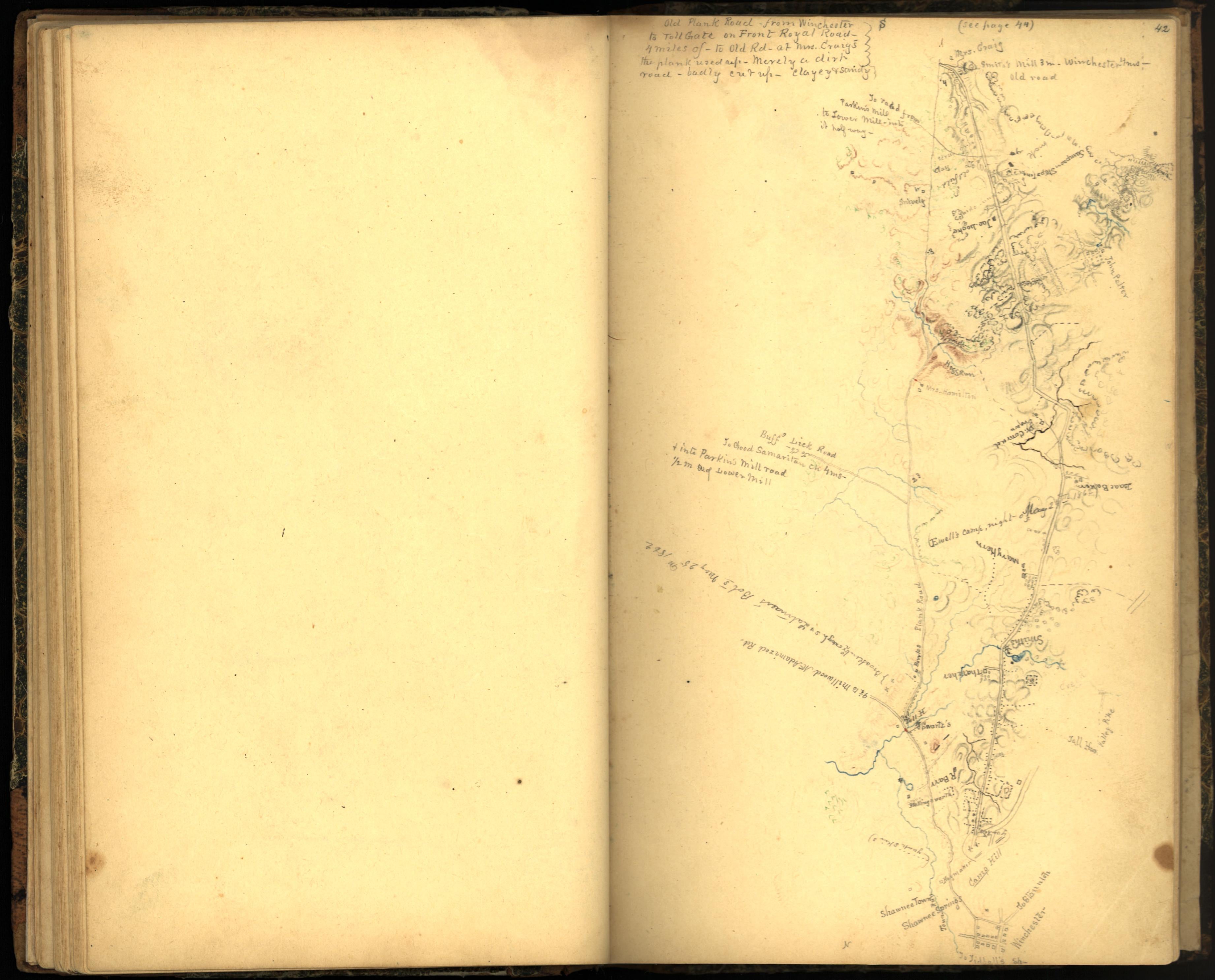 This old map of Maryland, Montgomery County, , Virginia was created by Hotchkiss, Jedediah in 1862