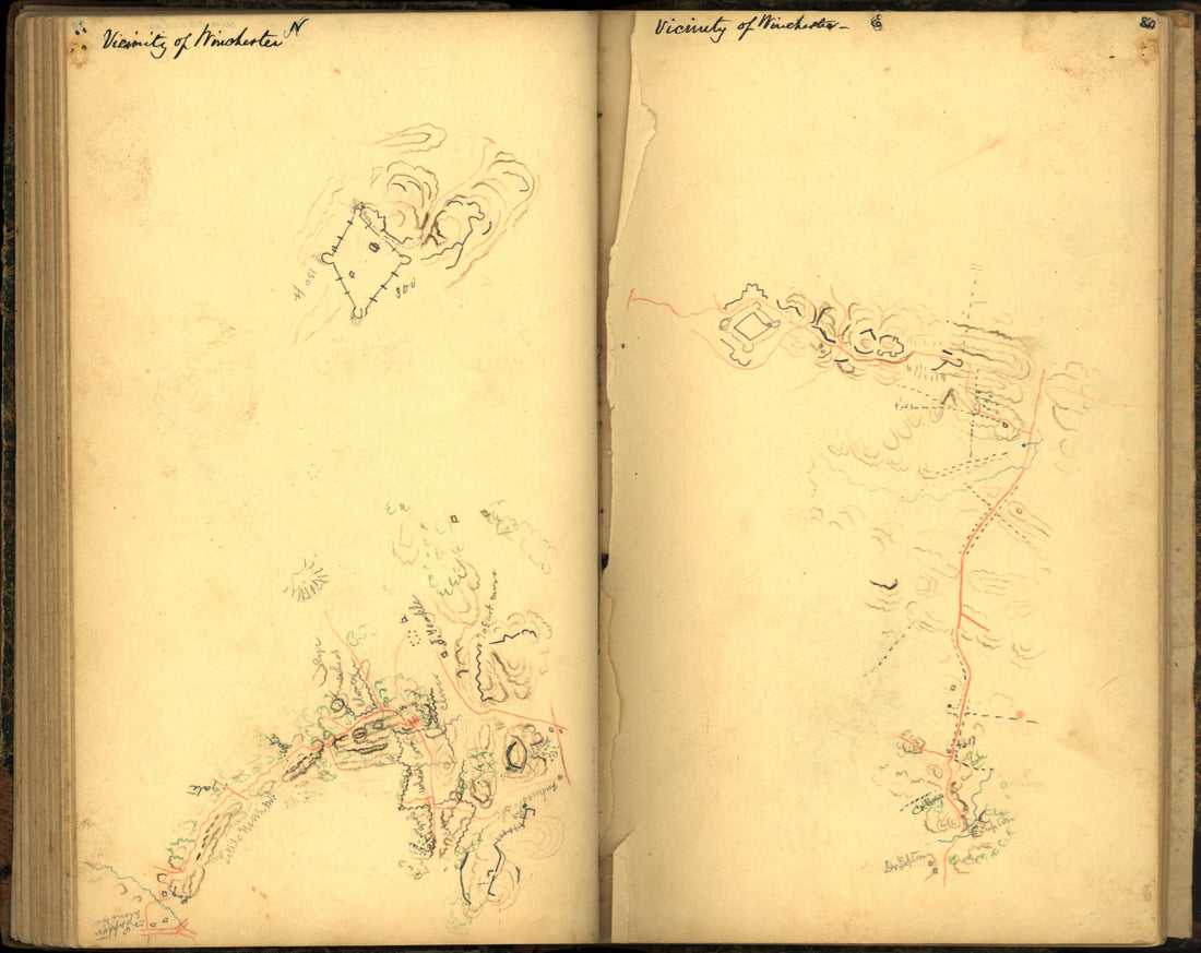 This old map of Maryland, Montgomery County, , Virginia was created by Hotchkiss, Jedediah in 1862