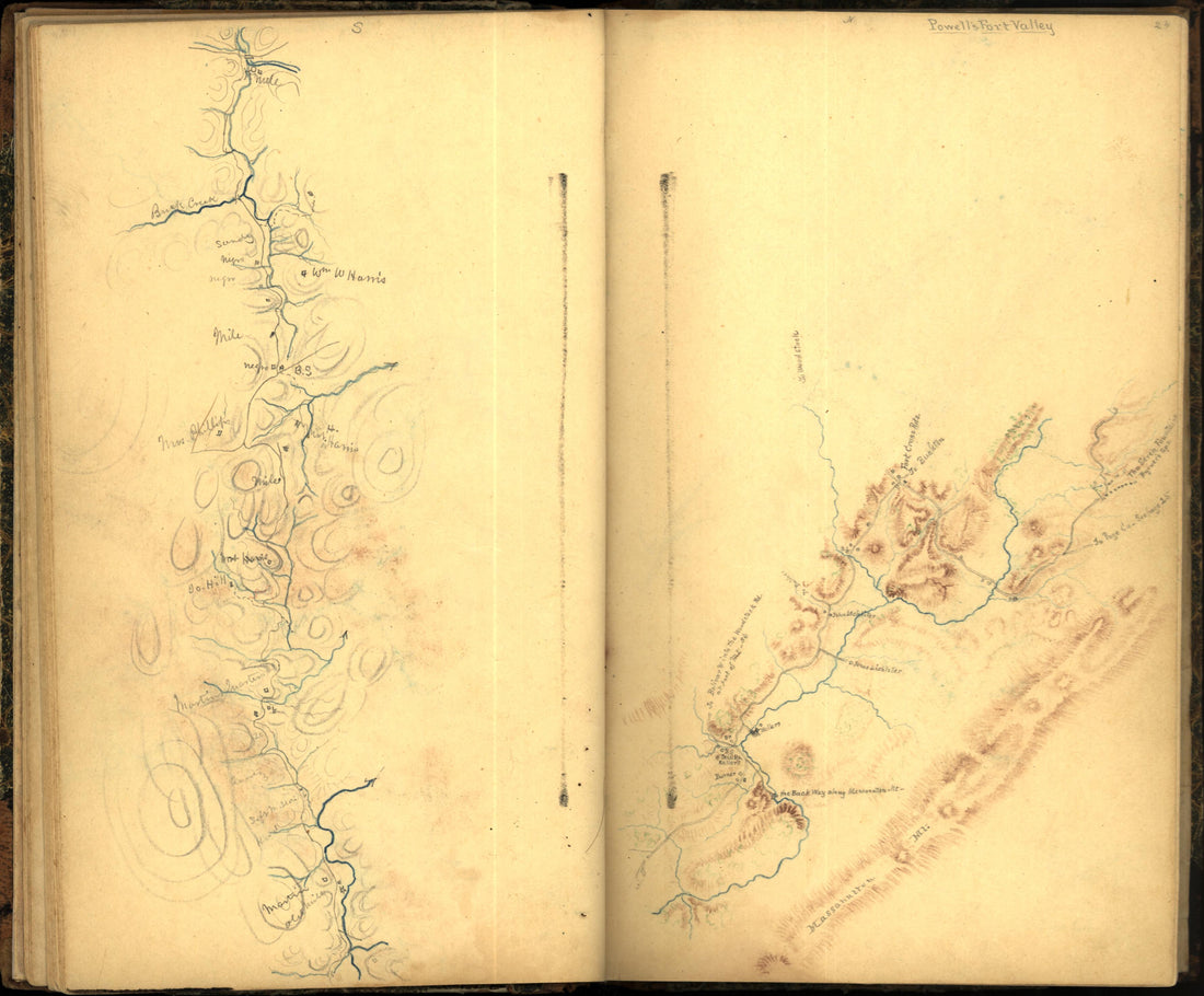 This old map of Maryland, Montgomery County, , Virginia was created by Hotchkiss, Jedediah in 1862