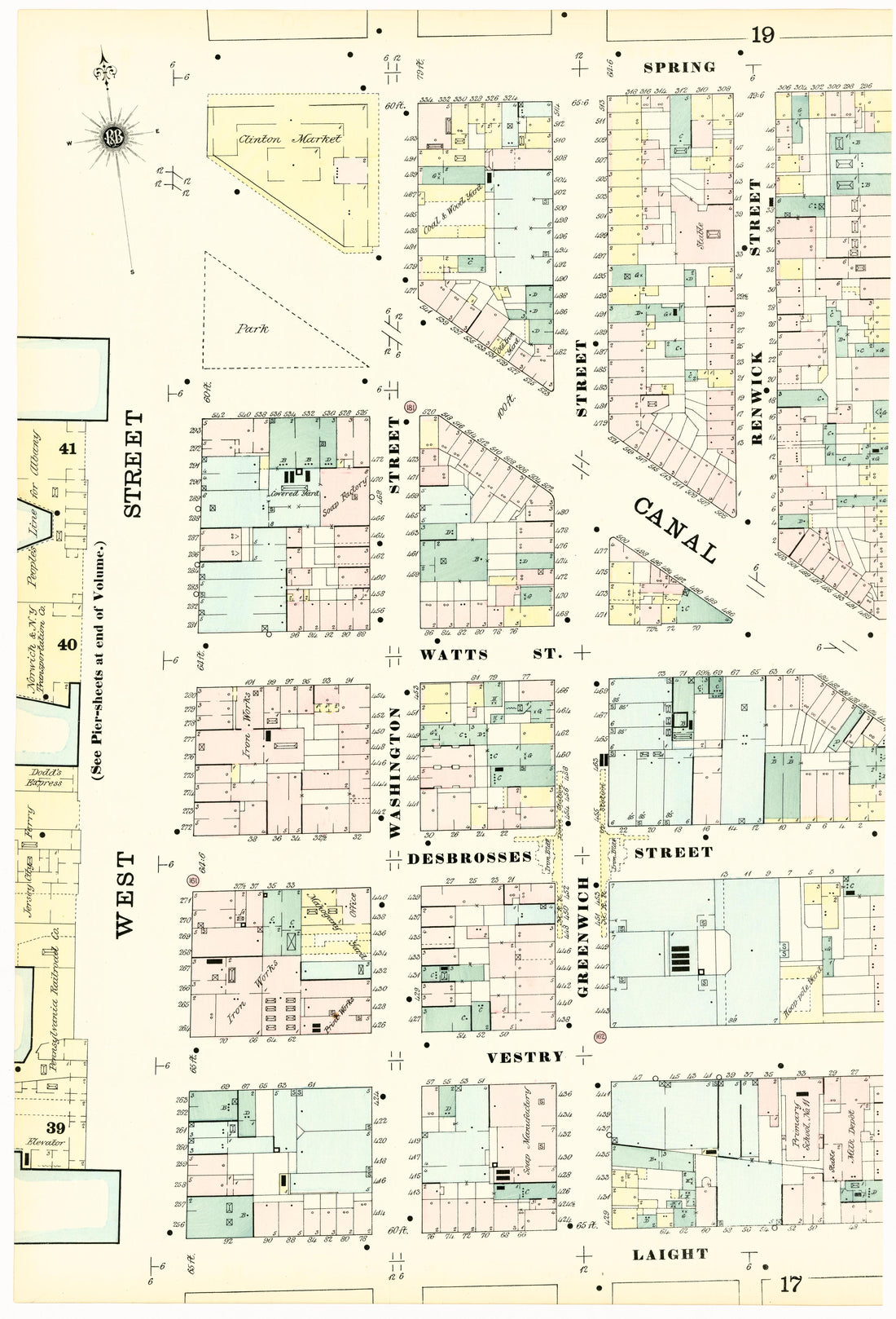 Image 37 of Insurance Maps of the City of New York from Insurance Maps of the City of New York 1879 by Relic Map Company