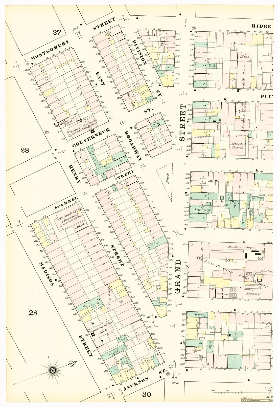 Image 61 of Insurance Maps of the City of New York from Insurance Maps of the City of New York 1879 by Relic Map Company