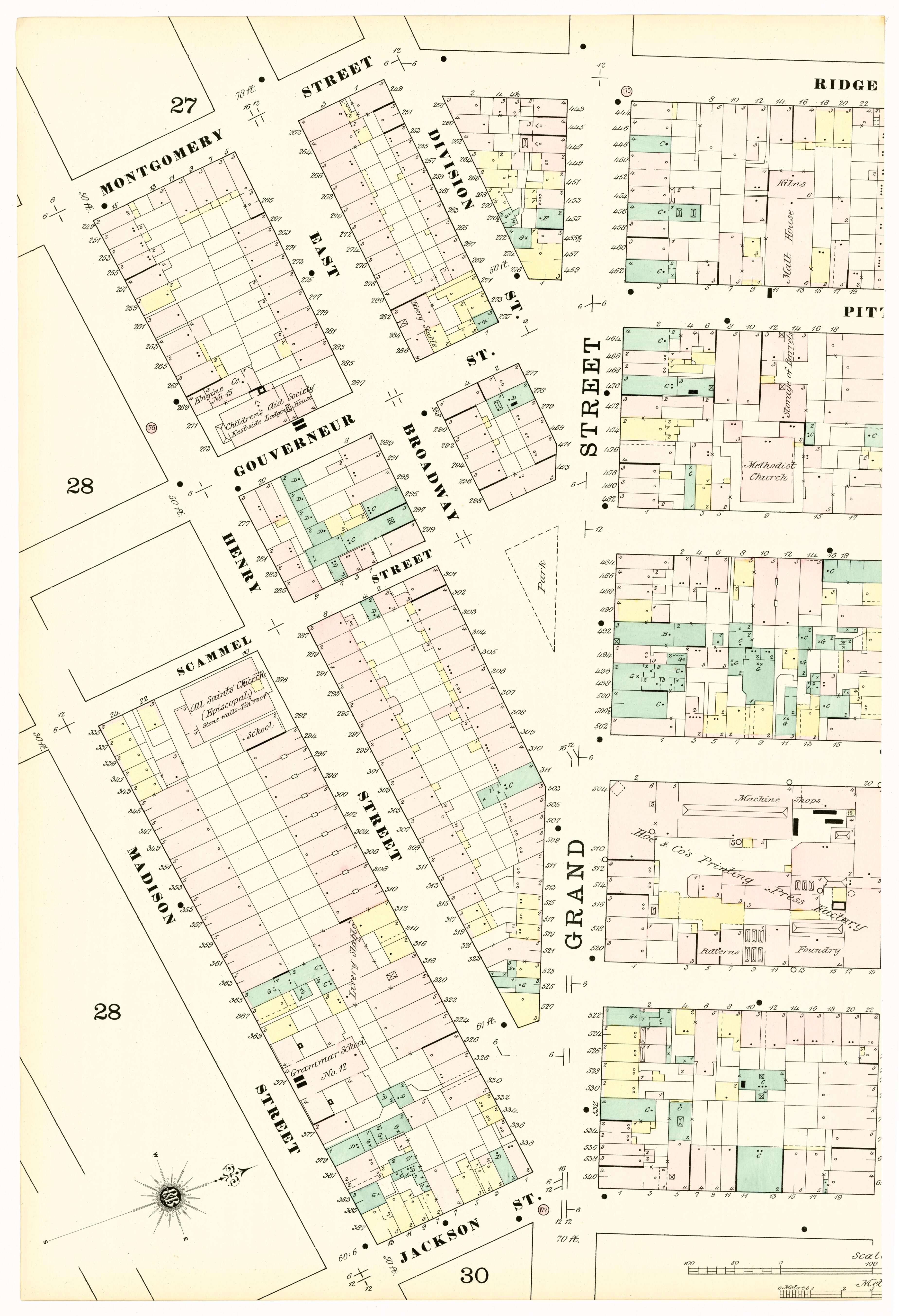Image 61 of Insurance Maps of the City of New York from Insurance Maps of the City of New York 1879 by Relic Map Company