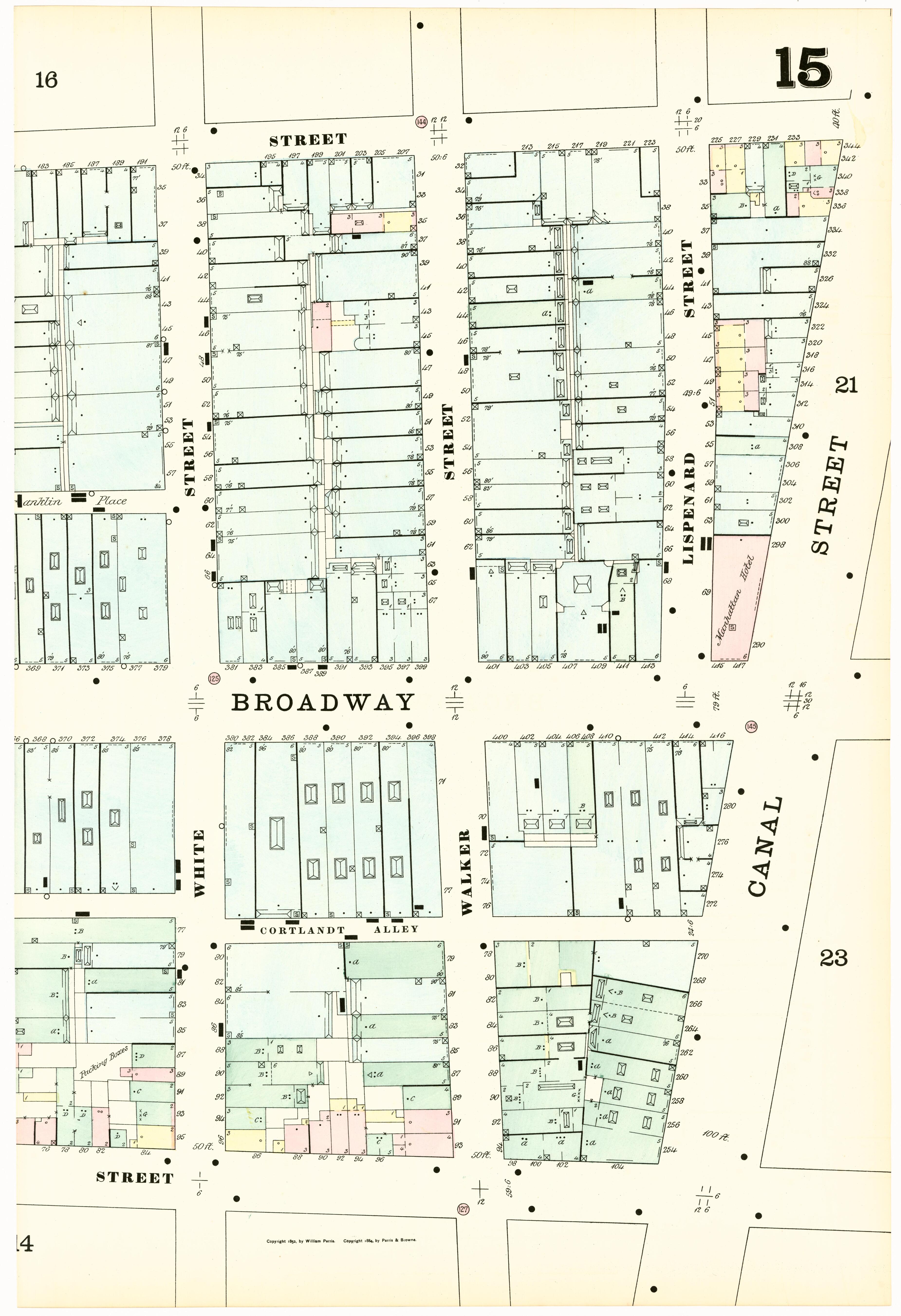 Image 32 of Insurance Maps of the City of New York from Insurance Maps of the City of New York 1879 by Relic Map Company